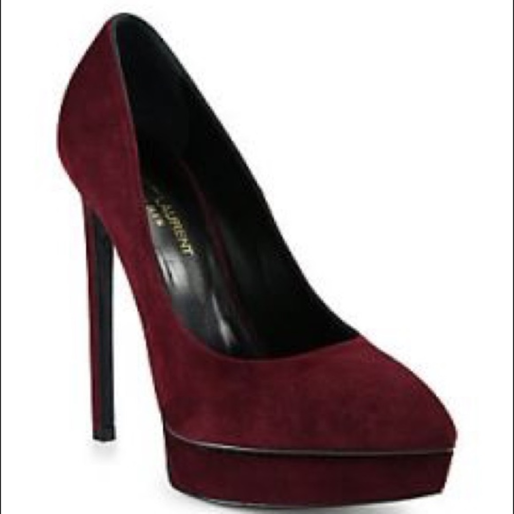 Saint Laurent “Janis” burgundy